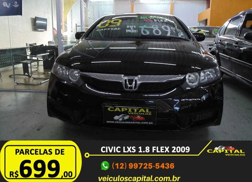 Imagem 4 de 12 de Honda Civic 1.8 Lxs 16v Flex 4p Manual