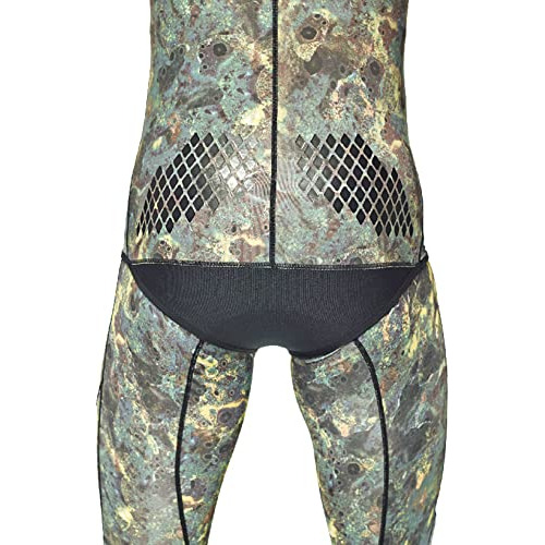 Traje De Buceo De Camuflaje Pirana De Lycra De Dos Piez...