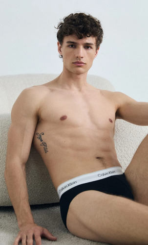 3 Pack Brief Calvin Klein Algodon Classic Fit Trusa Bolsa Ms