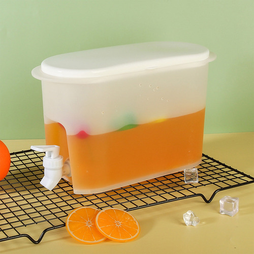 Cubo De Agua Fría Con Grifo Para Nevera, Tetera De Frutas