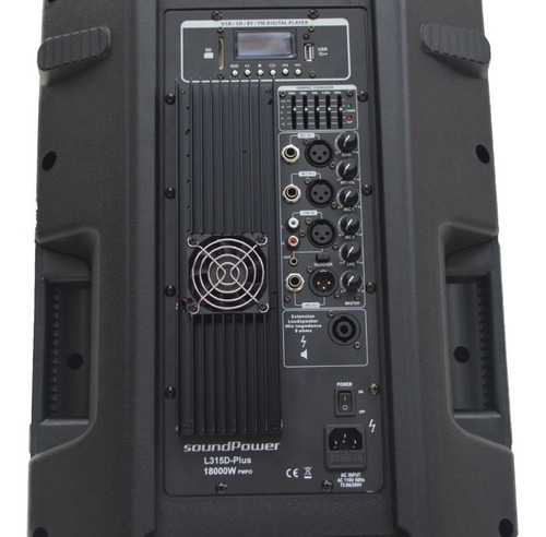 Imagen 4 de 9 de Cabina Activa Soundpower L315d-plus 15 18000w La + Poderosa