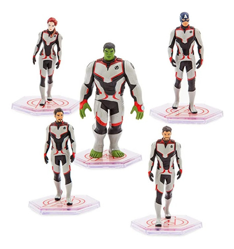 Avengers Marvel Endgame 5 Personajes Increible Set