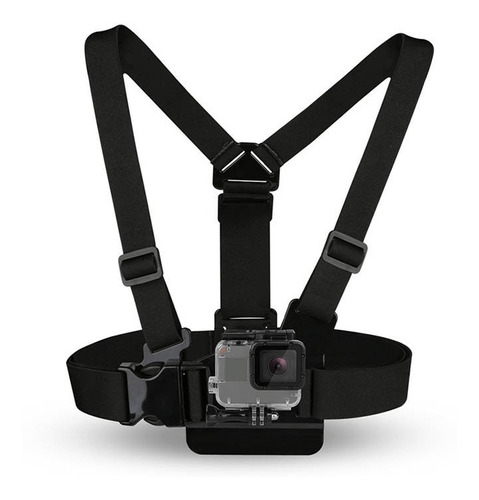 Pechera Soporte Arnes De Pecho Con Bolsa Compatible Gopro