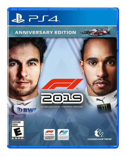 F1 2019  Anniversary Edition Codemasters PS4 Físico