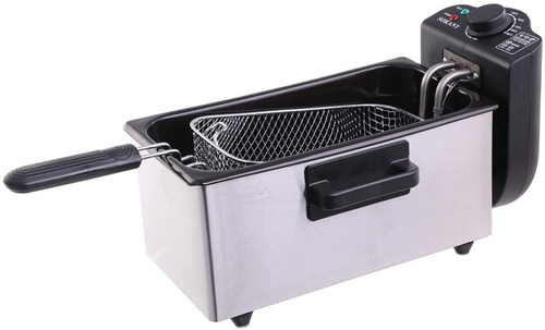 Freidora Electrica Sokany Wj-800 3l Acero Inoxidable