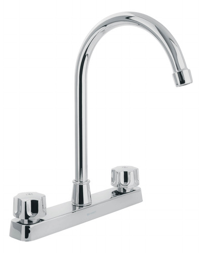 Mezcladora De Abs P/fregadero, Cuello Alto, Estándar,basic