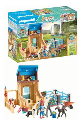 Playmobil 71353 Establo De Caballos Con Amelia Y Whisper
