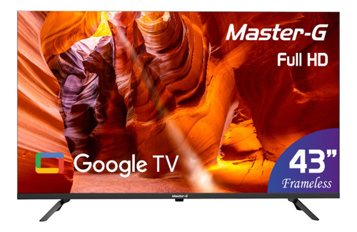 Smart Tv Led 43  Google Tv Full Hd Bluetooth Mgg43ffk Master-G