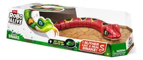 Comprar Zuru Robo Alive 7150 Slithering Snake Series 3 Serpiente Robótica Color Rojo Personaje Robotic Snake