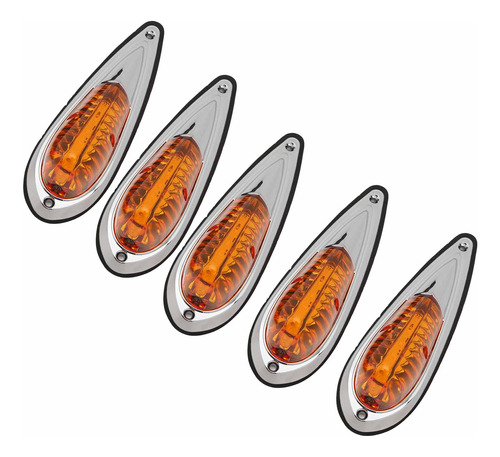 Luces Indicadoras De Techo De Cabina De 12 V, 24 V, 5 Unidad