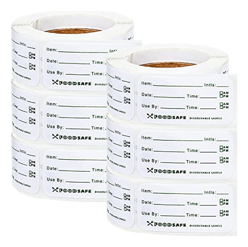 1500 Pieces Food Labels For Catering Food Date Storage ...