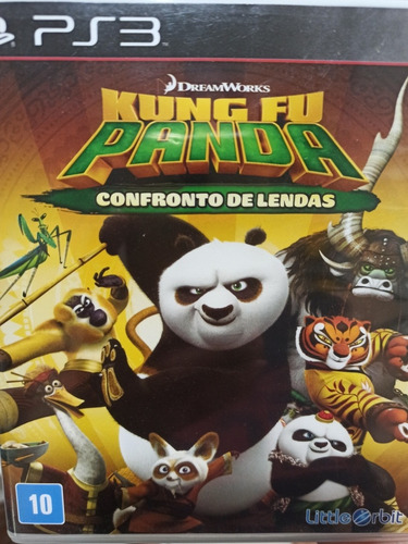 Kung Fu Panda Confronto De Lendas Ps3 Mídia Física