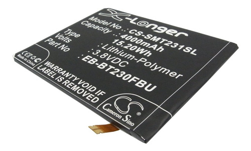 Bateria Pila Samsung Galaxy Tab 4 7.0 Sm-t230nu Eb-bt230fbu