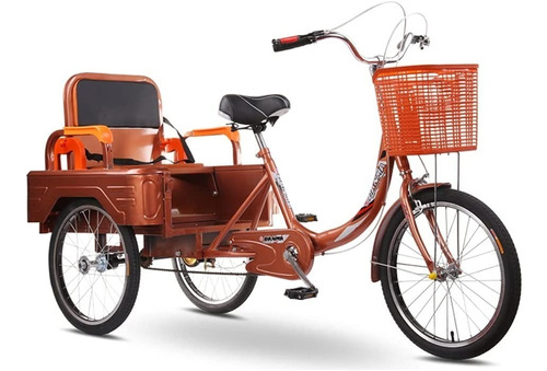 Imagen 1 de 8 de Rstj-sjef 3-wheel Bicycles For Seniors With Oversized Basket