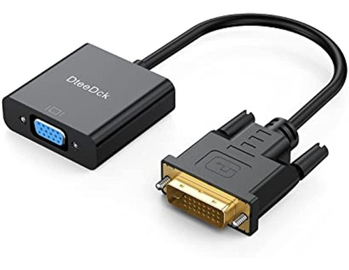 Adaptador Dvi A Vga, Convertidor De Adaptador Dteedck Dvi Vg