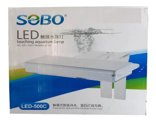Lámpara Táctil Sobo 500c De Luz Led Para Acuario De 40-50 Cm