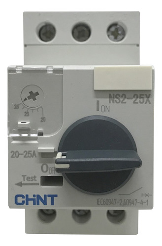 Guardamotor Trifásico 20-25amp Protector Tripolar Chint