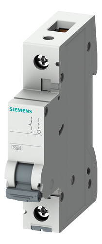 Disjuntor Din Monopolar Siemens 4a Curva C 5sl1104-7mb