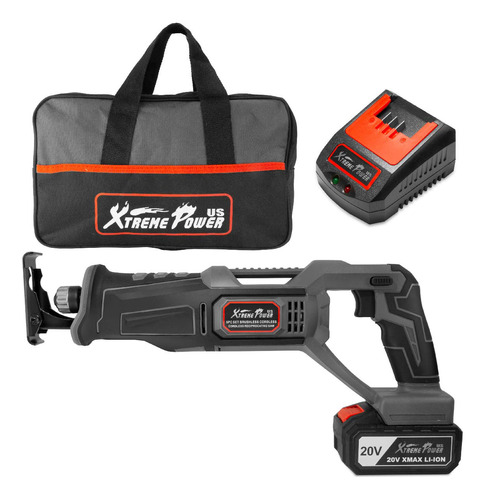 Xtremepowerus 20 V Max Inalmbrico Sierra Recproca Con Pilas