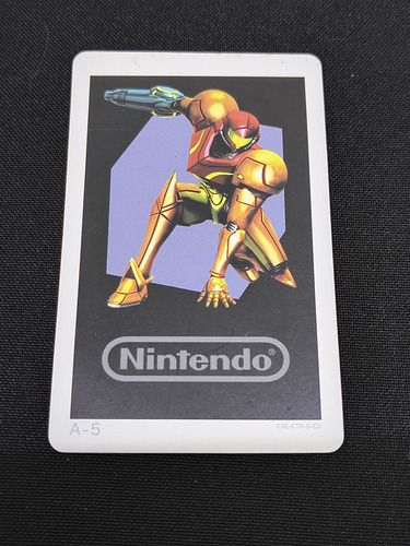 Tarjeta Metroid Sams Novelty 2011 Nintendo Ar Card 3ds Orig (Usado)