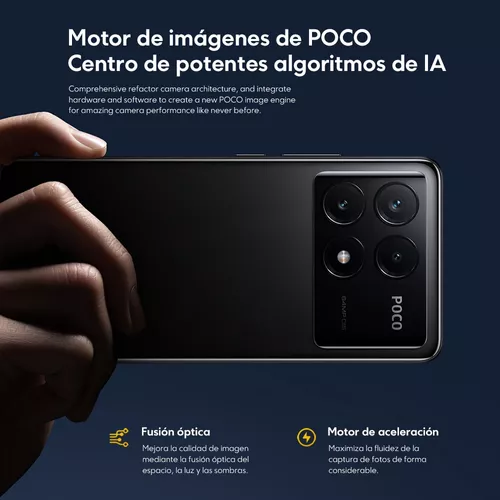 POCO X6 Pro 5G 12/512GB Negro Libre