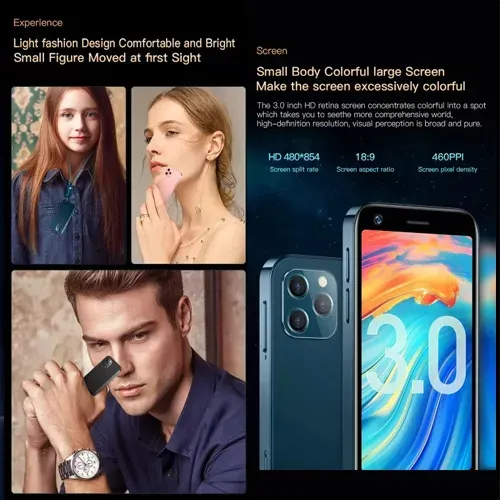 * Super Mini Smartphone 3g Xs11 Dual Sim Wifi Pequenos Celul