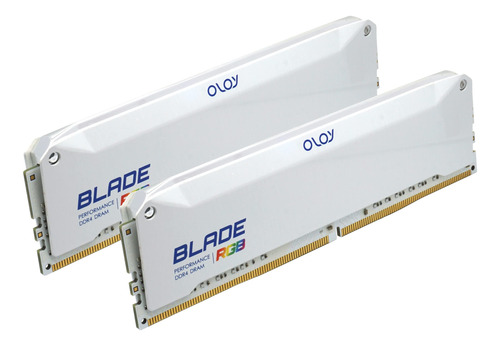 Oloy Ddr4 Ram 16gb (2x8gb) Hoja Blanca Rgb 3200 Mhz Cl16 1.3