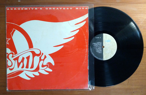 Aerosmith Greatest Hits 1980 Disco Lp Vinilo Brasil