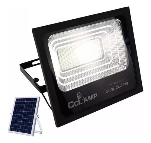 Proyector Reflector Lampara Led Solar 300w Panel 45w Control