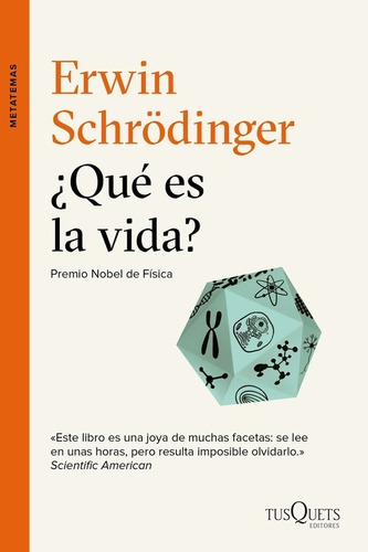 Libro ¿qué Es La Vida? - Schrodinger. Erwin