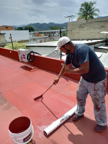 Imagen 3 de 10 de Flexcoat Tela P/impermeabilizar Techos (rollo) 1,10m X 50m
