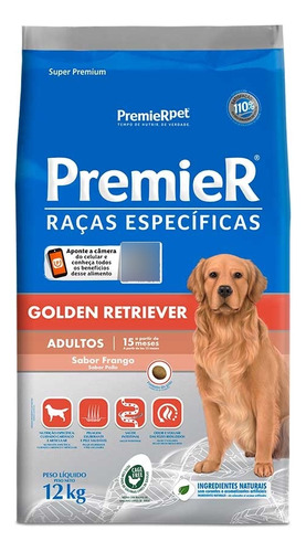 Premier Razas Específicas Golden Retriever Adultos 12kg. Np