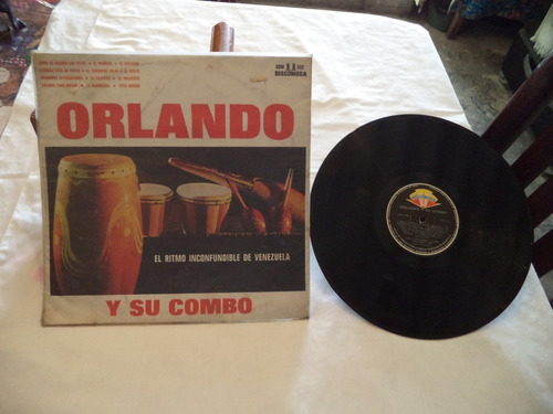 Orlando Y Su Combo El Ritmo Inconfundible De Venezuela Lp 