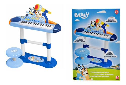 Piano Electrónico Para Niños Bluey Original 