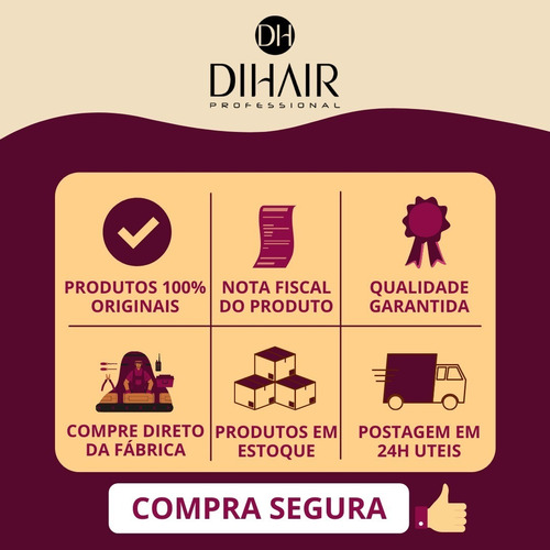Bbtox Tratamento Dihair 500g + Shampoo Limpeza Profunda