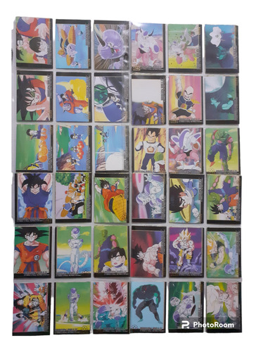 Set Base Completo 72 Tarjetas Dragón Ball Z Serie 3 Artbox