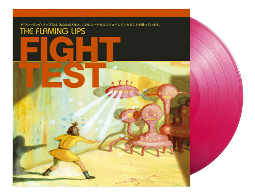 The Flaming Lips Fight Test Lp Ruby Red Vinyl