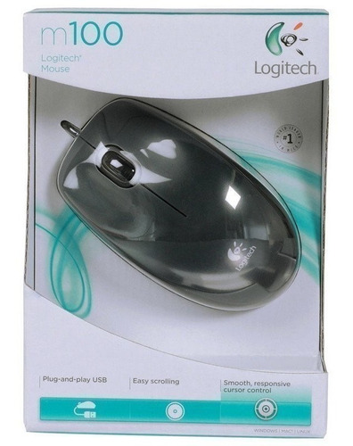 Mouse Usb Logitech M100 Óptico