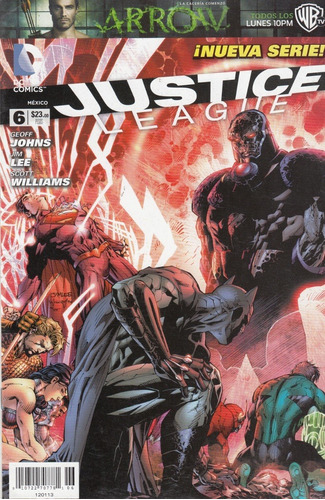 Comic Dc New 52 Justice League # 6 Editorial Televisa