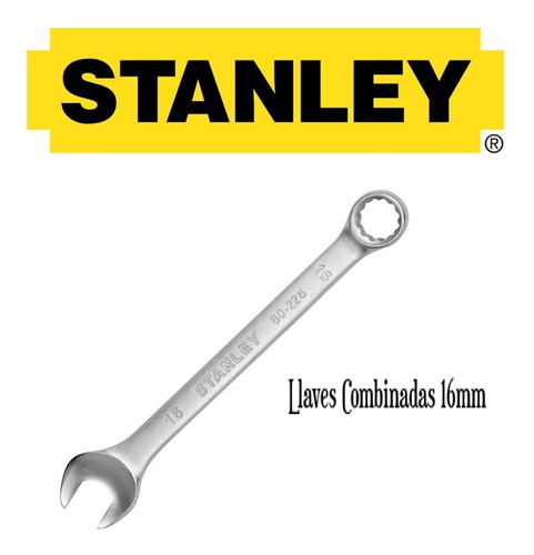 Llaves Combinadas 16mm Stanley