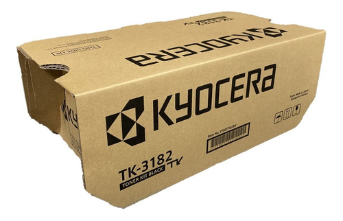 Cartucho De Toner Tk 3182 Kyocera P 3055 Dn M 3655 Idn