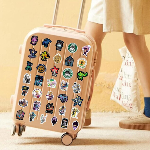 Paquete De 50 Calcomanías Jojos Bizarre Adventure, Calcomaní