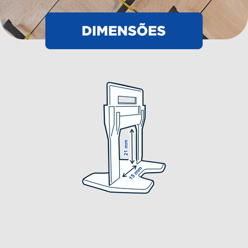 1.000 Clips Niveladores Espaçadores Slim Perfect Piso 1.5mm - Ferramenta Nivela Porcelanato Azulejo E Ceramica Revestimento Para Piso E Parede Com Fino Acabamento.