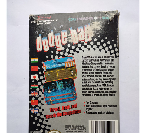 Super Dodge Ball Nes Nintendo (Usado)