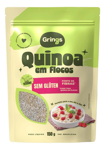 Quinoa Em Flocos Natural 150g