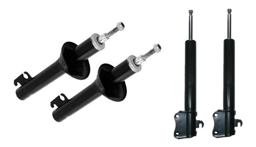 Kit Amortiguadores Delanteros Y Traseros Ford Escort (88-94)