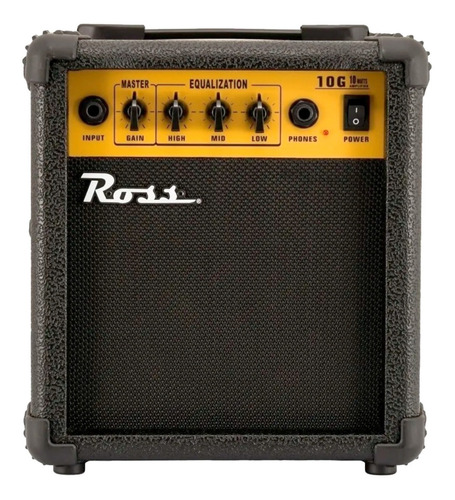 Amplificador Para Guitarra Ross G10 10w La Roca Cuo Envio