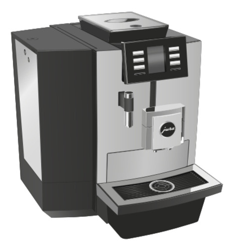 Cafetera Jura X8 super automática platino expreso 120V