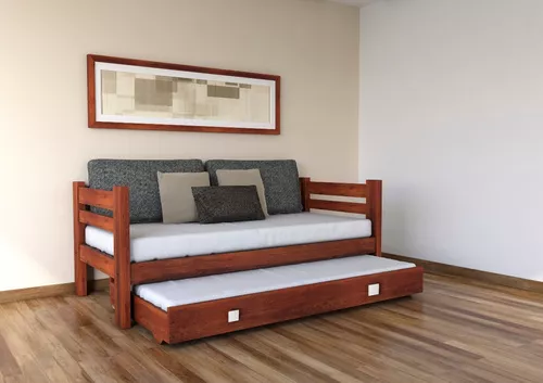 Diván Cama Extensible Pacífico Inmacol Caoba