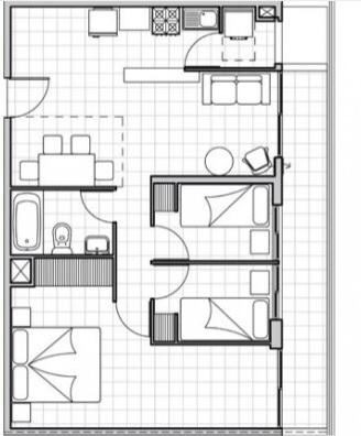 Departamento Para Inversión Pedro León Ugalde 3 Dormitorios